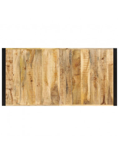 Tavolo da Pranzo 160x80x75 cm in Legno Massello di Mango