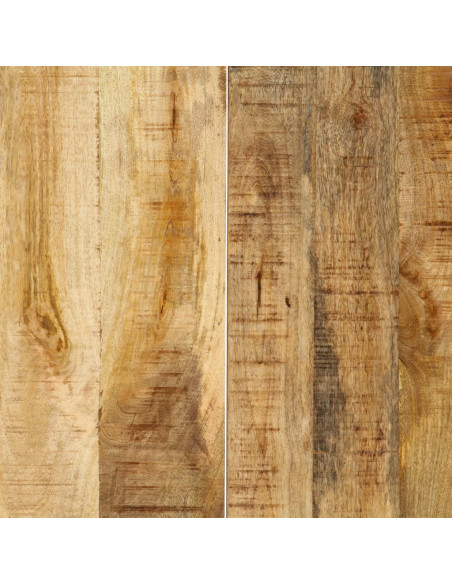 Tavolo da Pranzo 160x80x75 cm in Legno Massello di Mango