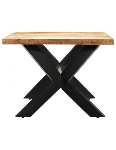 Tavolo da Pranzo 200x100x75 cm in Legno Massello di Mango