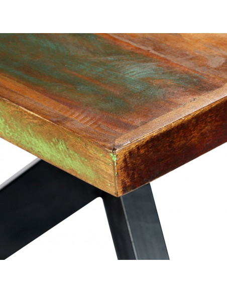 Tavolo da Pranzo 200x100x75 cm in Legno Massello di Recupero