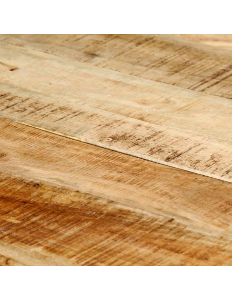 Tavolo da Pranzo 180x90x75 cm in Legno Massello di Mango Grezzo
