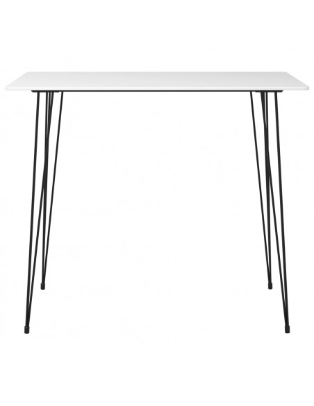 Tavolo da Bar Bianco 120x60x105 cm