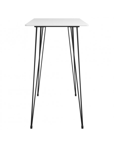 Tavolo da Bar Bianco 120x60x105 cm