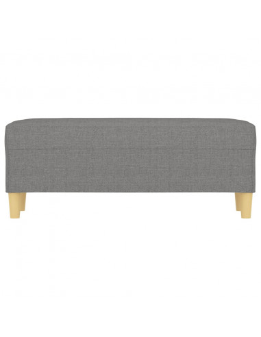 Panca Grigio Scuro 100x35x41 cm in Tessuto