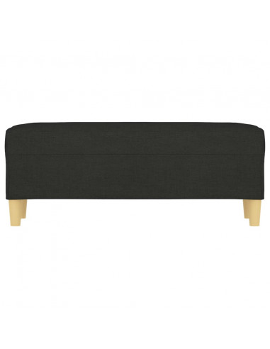 Panca Nera 100x35x41 cm in Tessuto