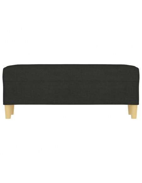 Panca Nera 100x35x41 cm in Tessuto