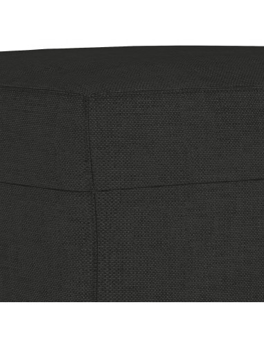 Panca Nera 100x35x41 cm in Tessuto