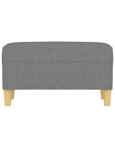 Panca Grigio Scuro 70x35x41 cm in Tessuto