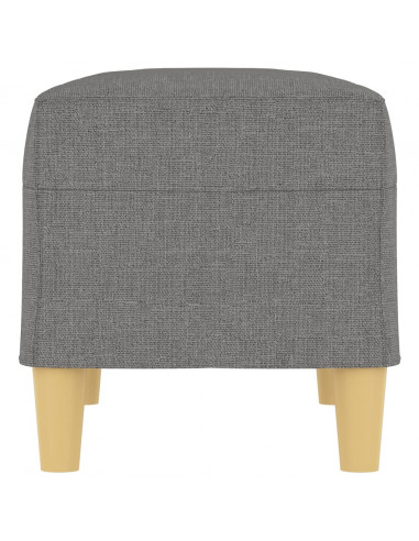 Panca Grigio Scuro 70x35x41 cm in Tessuto