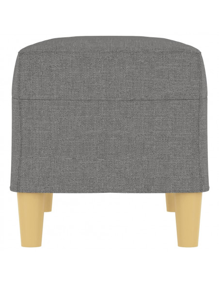 Panca Grigio Scuro 70x35x41 cm in Tessuto