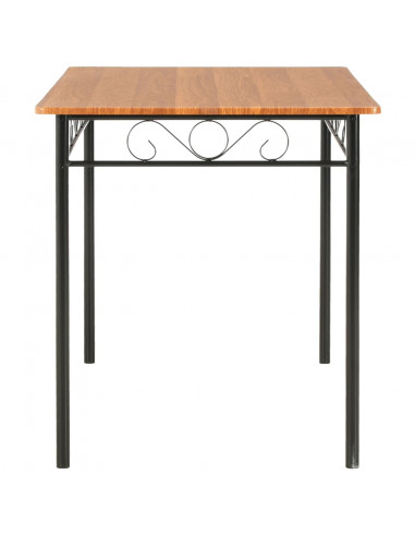 Tavolo da Pranzo Marrone 120x70x75 cm MDF