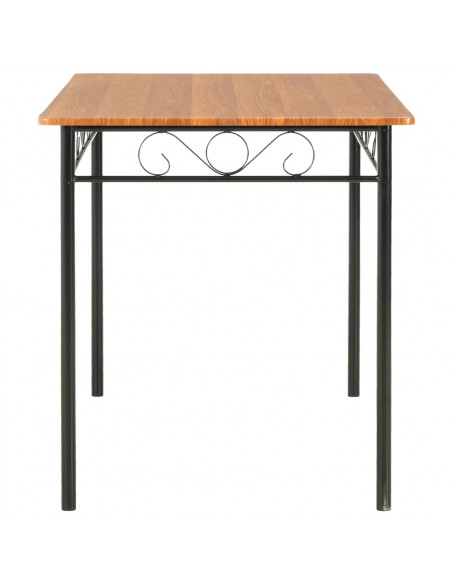 Tavolo da Pranzo Marrone 120x70x75 cm MDF