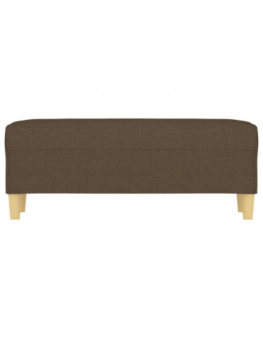 Panca Marrone 100x35x41 cm in Tessuto