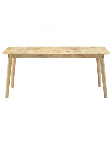 Tavolo da Pranzo 180x90x76 cm in Legno Massello di Mango