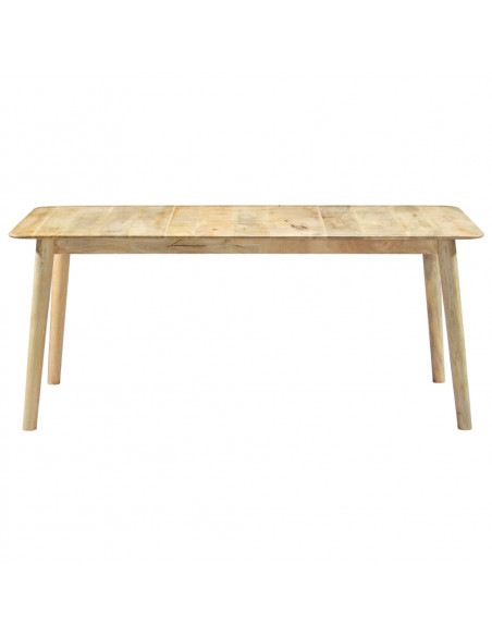 Tavolo da Pranzo 180x90x76 cm in Legno Massello di Mango