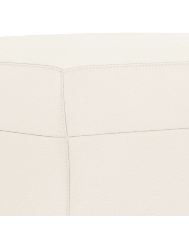 Panca Crema 100x35x41 cm in Similpelle