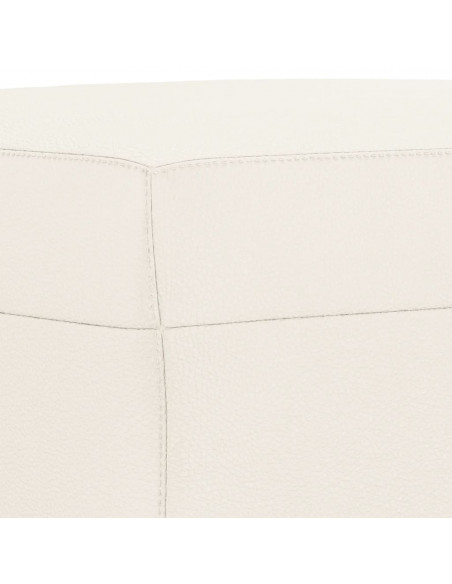 Panca Crema 100x35x41 cm in Similpelle