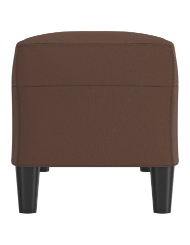 Panca Marrone 100x35x41 cm in Similpelle