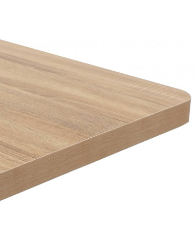 Tavolo da Bistrot Marrone Chiaro 50x50 cm in MDF