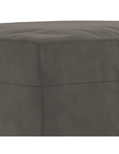 Panca Grigio Scuro 100x35x41 cm in Velluto