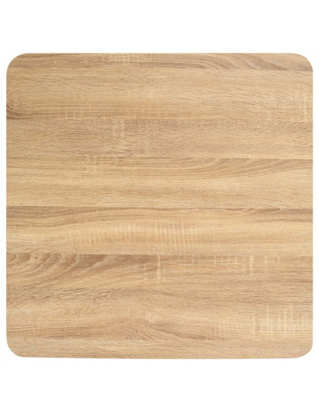 Tavolo da Bistrot Marrone Chiaro 60x60 cm in MDF