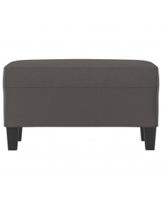 Panca Grigia 70x35x41 cm in Similpelle 2