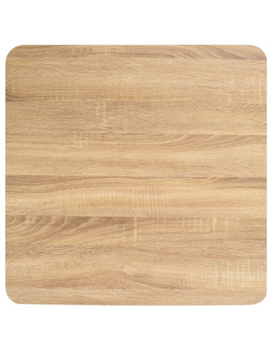 Tavolo da Bistrot Marrone Chiaro 60X60 cm in MDF