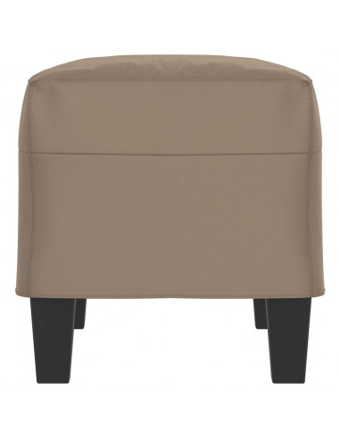 Panca tortora 70x35x41 cm in Microfibra