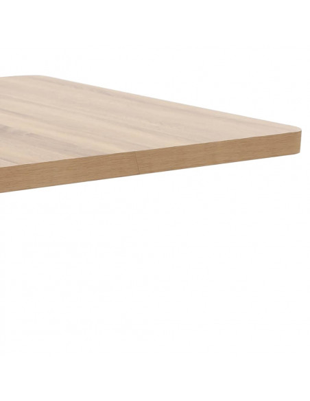 Tavolo da Bistrot Marrone Chiaro 80x80 cm in MDF