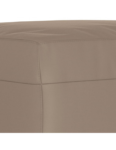 Panca tortora 70x35x41 cm in Microfibra