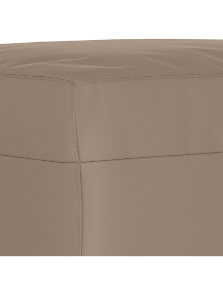 Panca tortora 70x35x41 cm in Microfibra