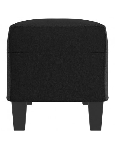 Panca Nera 100x35x41 cm in Similpelle