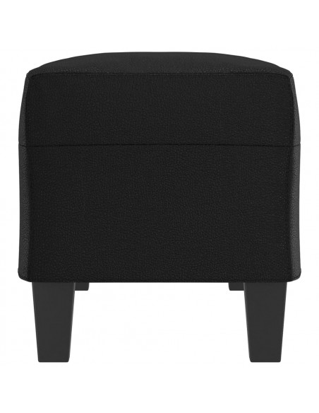 Panca Nera 100x35x41 cm in Similpelle