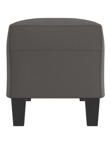 Panca Grigia 100x35x41 cm in Similpelle