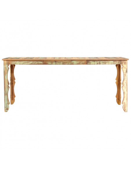 Tavolo da Pranzo 180x90x76 cm in Legno Massello di Recupero