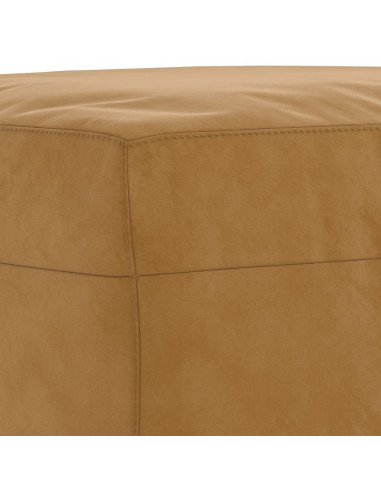 Panca Marrone 70x35x41 cm in Velluto