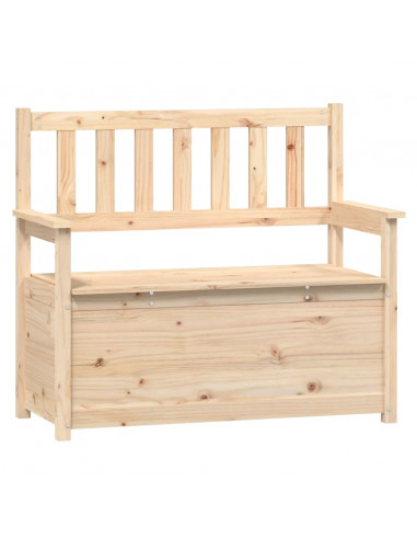 Panca 112,5x51,5x96,5 cm in Legno Massello di Pino