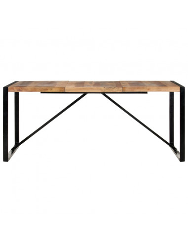 Tavolo da Pranzo 180x90x75 cm Legno Massello Finitura Sheesham