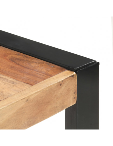 Tavolo da Pranzo 180x90x75 cm Legno Massello Finitura Sheesham