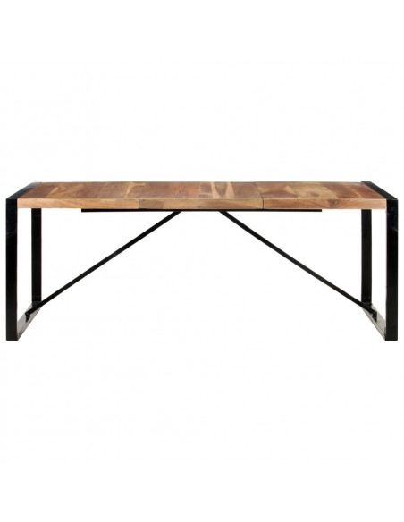 Tavolo da Pranzo 200x100x75 cm Legno Massello Finitura Sheesham