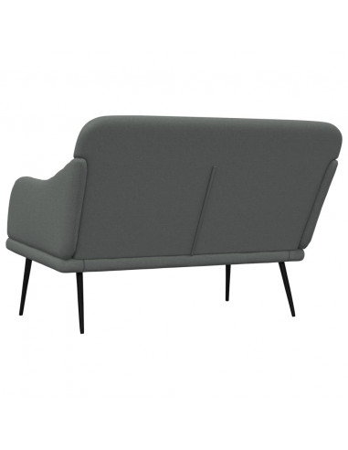 Panca Grigio Scuro 110x76x80 cm in Tessuto