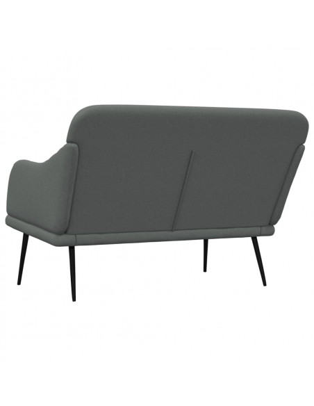 Panca Grigio Scuro 110x76x80 cm in Tessuto