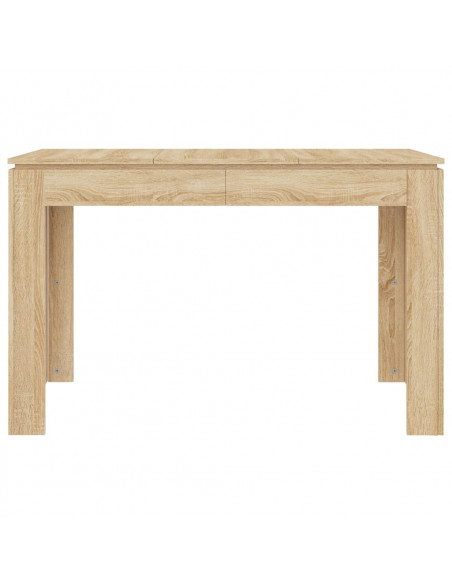Tavolo da Pranzo Rovere Sonoma 120x60x76cm in Legno Multistrato