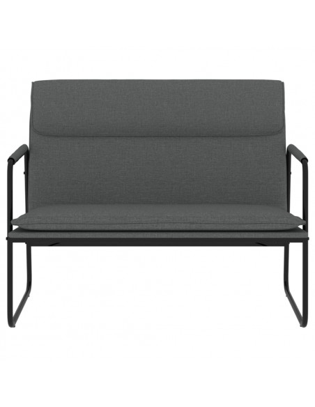 Panca Grigio Scuro 100x64x80 cm in Tessuto