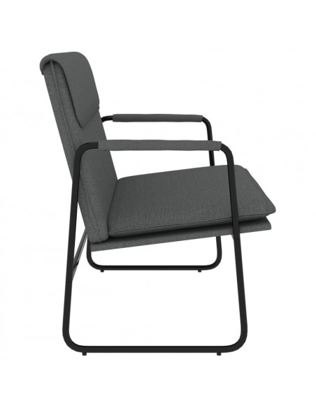 Panca Grigio Scuro 100x64x80 cm in Tessuto