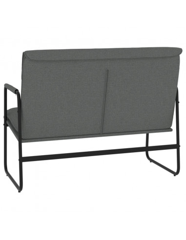 Panca Grigio Scuro 100x64x80 cm in Tessuto