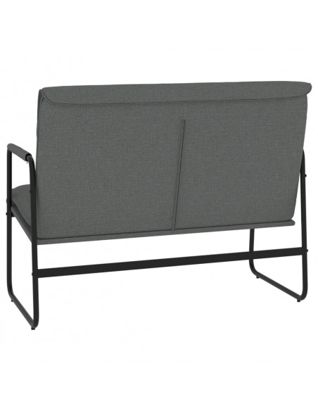 Panca Grigio Scuro 100x64x80 cm in Tessuto