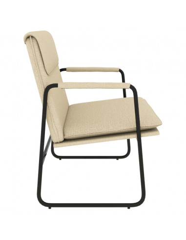 Panca Crema 100x64x80 cm in Tessuto