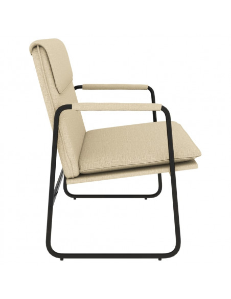 Panca Crema 100x64x80 cm in Tessuto