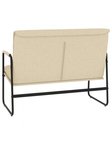 Panca Crema 100x64x80 cm in Tessuto